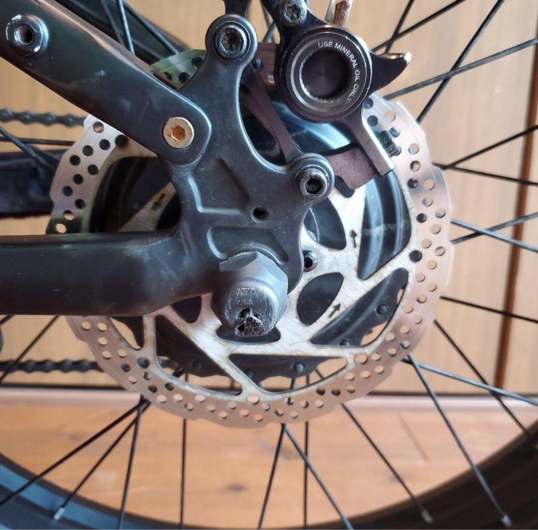 Ebike MOVE X 折りたたみ 電動バイク ファットタイヤ　オプション付き