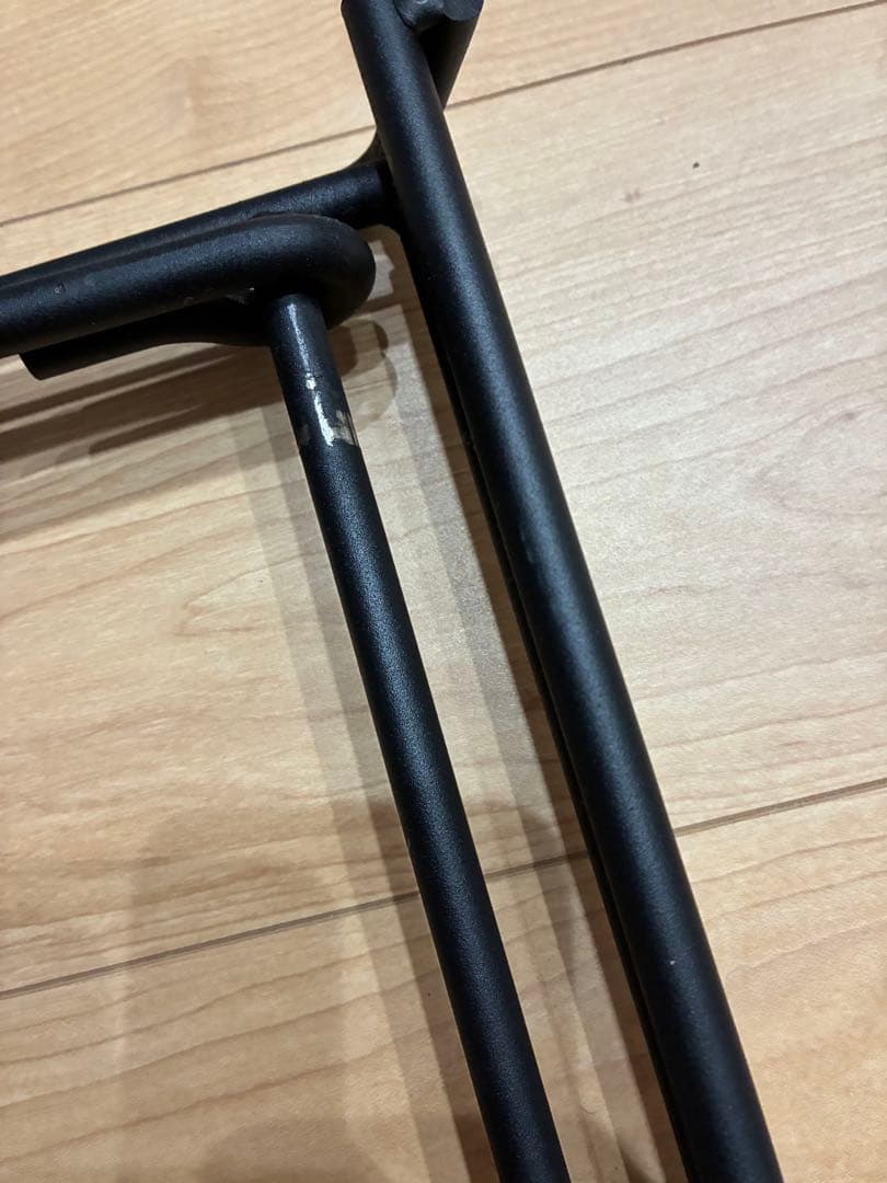 葉月　BLACK DESIGN　プレート　２枚付き（ツリー柄）　アイアンラック