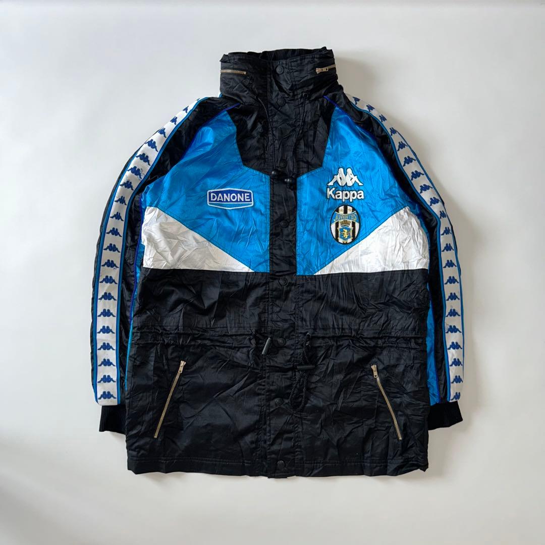90s Kappa JUVENTUS ナイロンジャケット ベンチコート ダノン期