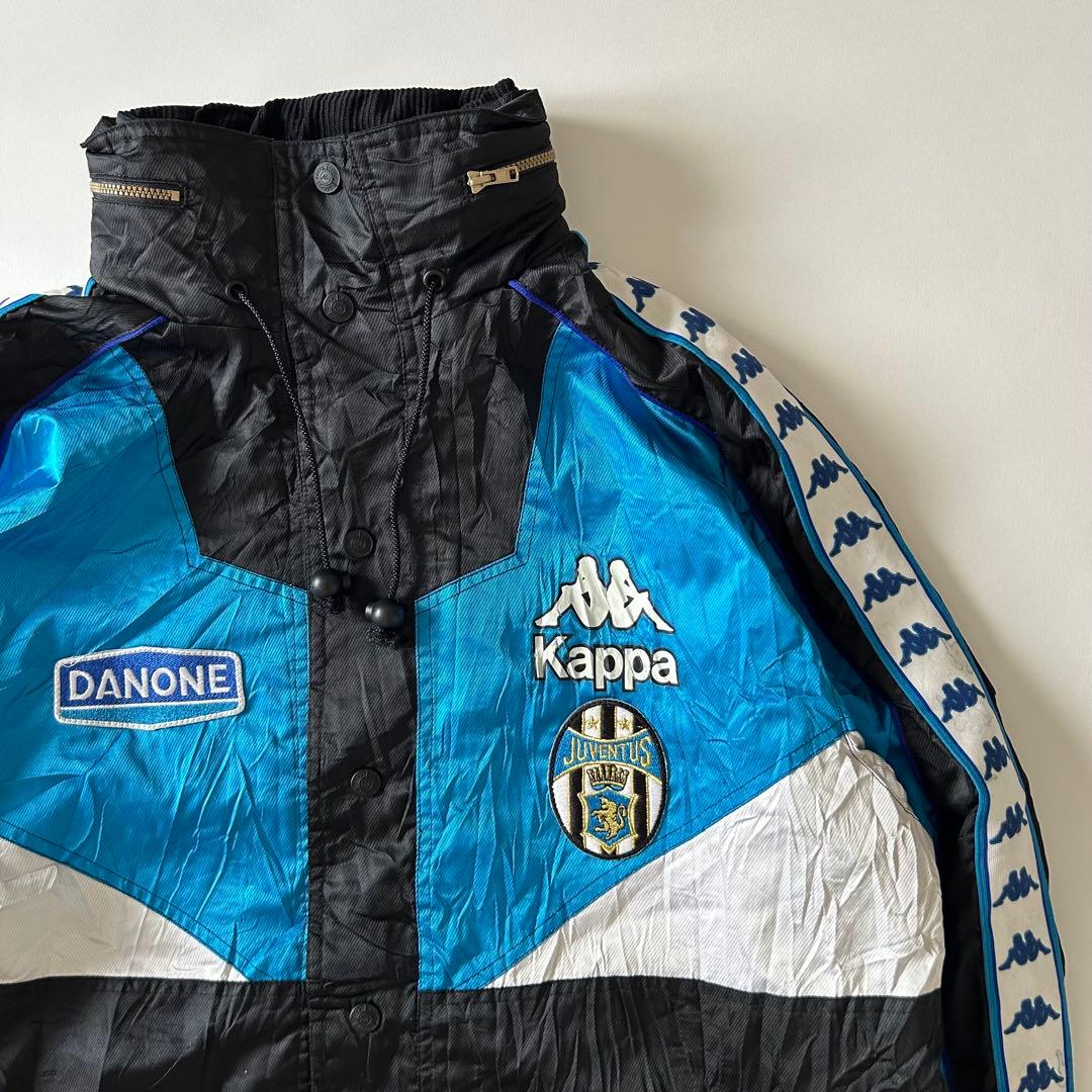 90s Kappa JUVENTUS ナイロンジャケット ベンチコート ダノン期