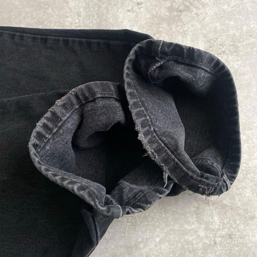 00s Levis 517 ブラック デニム パンツ USA製 W36 L34