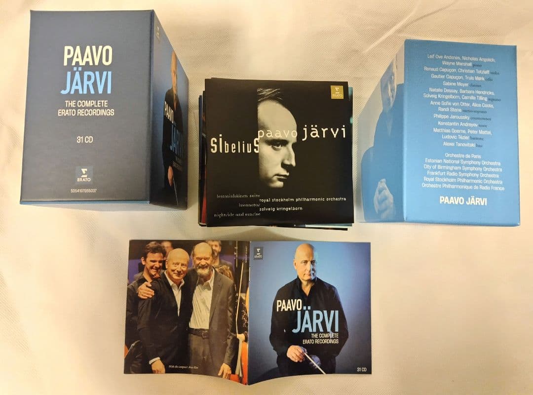 パーヴォ・ヤルヴィ／エラート録音全集（31CD）