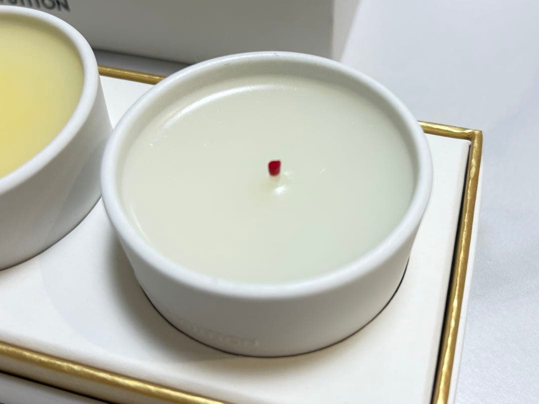 LOUIS VUITTON ルイヴィトン　アロマミニキャンドル 3個セット