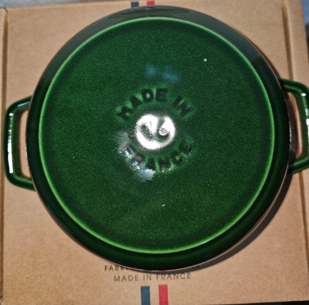 STAUB staub　ストウブ　Wa-NABE オリーブ バジルグリーン