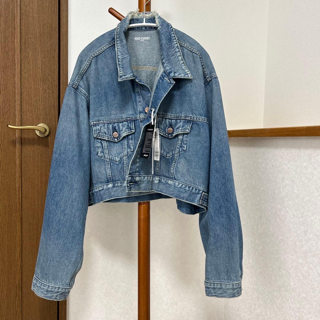 【未使用】アパルトモン レッドカード デニムジャケット