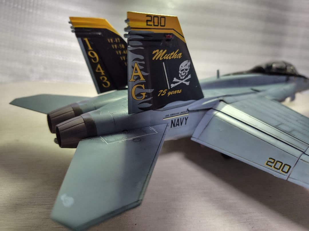 F/A-18F スーパーホーネット 1/48ＶＦＡ−103ジョリーロジャース