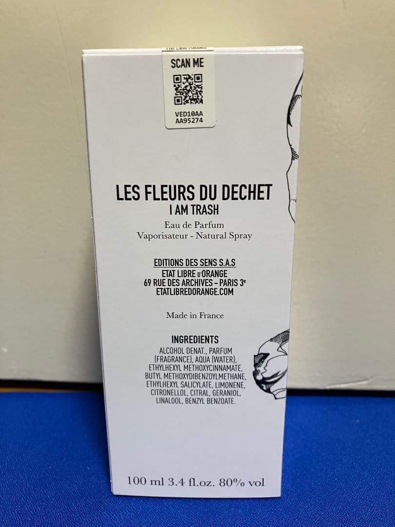エタリーブルドオランジェ フルールデュデシェ アイアムトラッシュ ゴミの花 美品