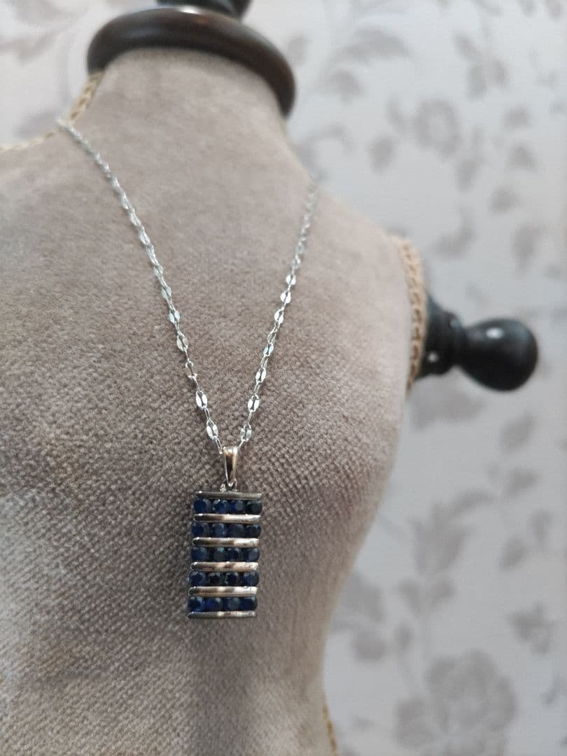 ルビー・サファイア リバーシブルネックレス GSTV