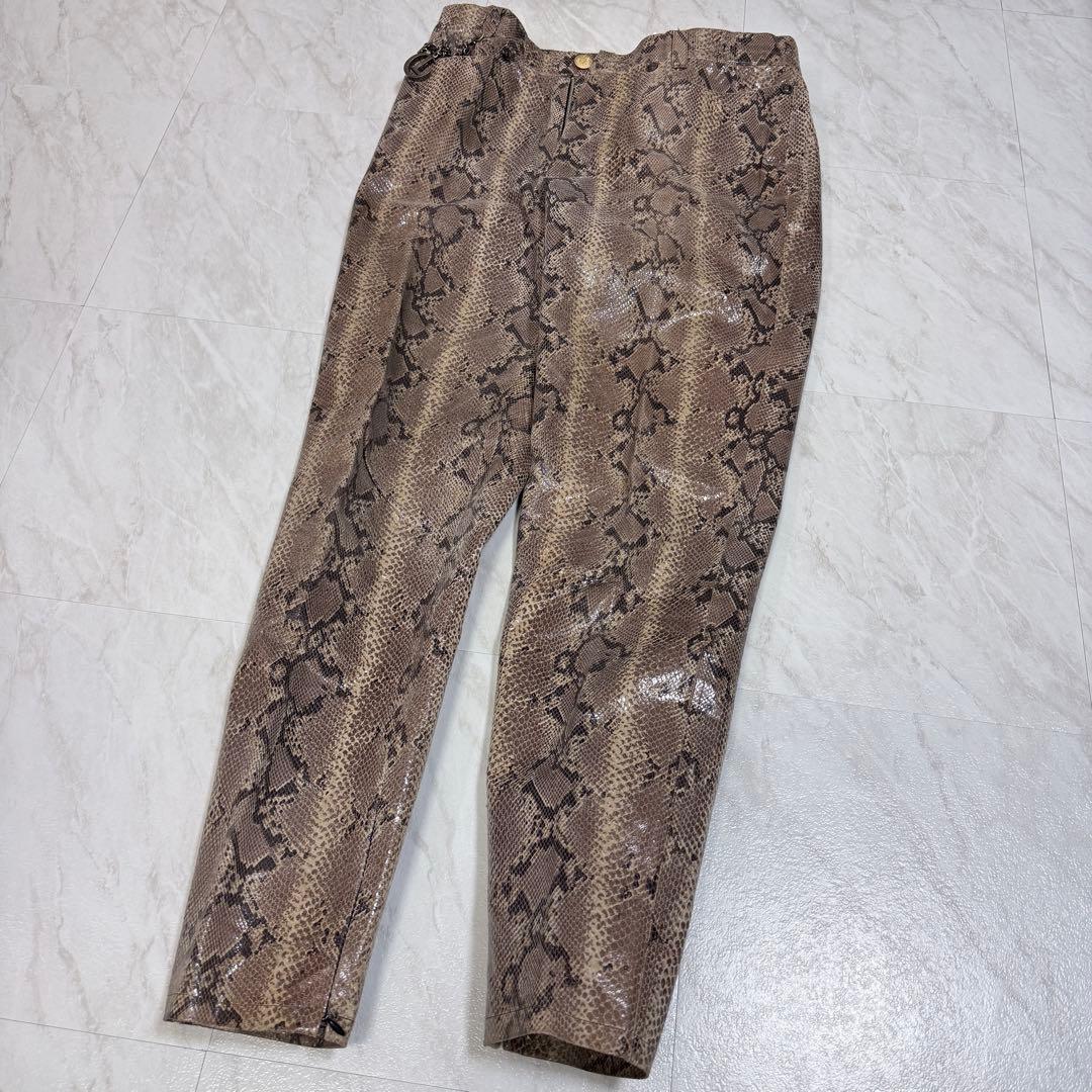 LUNA MATTINO レザーパンツ　Lサイズ