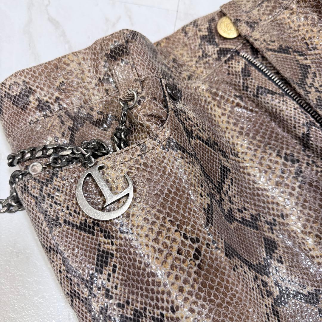 LUNA MATTINO レザーパンツ　Lサイズ