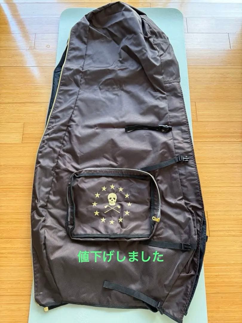 再度値下げ　　マークアンドロナ　トラベルカバー　茶色