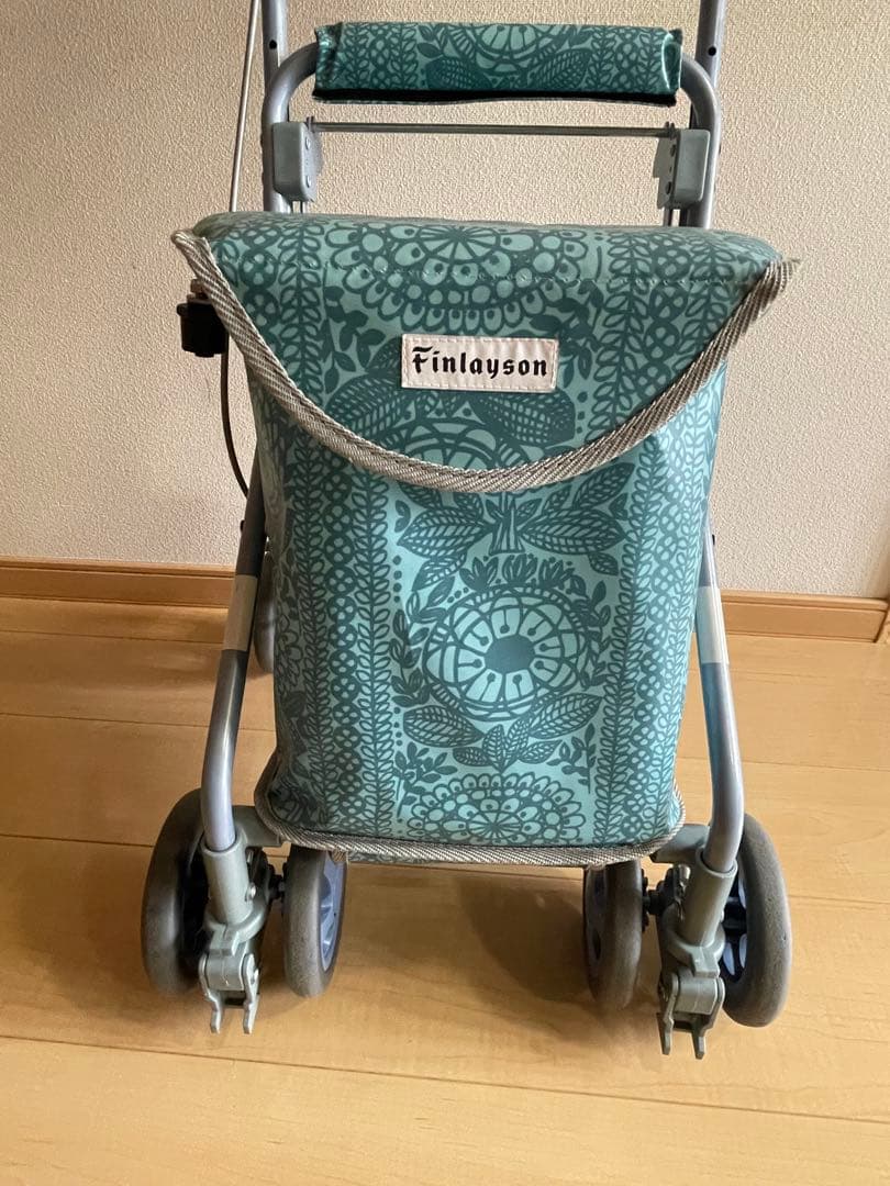 ショッピングカート シルバーカー 歩行車 高齢者用折りたたみ　レインカバー付き