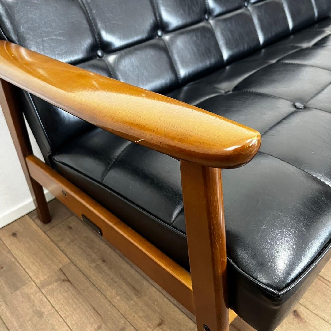 正規品 カリモク 60 Kチェアー 2ソファー 黒