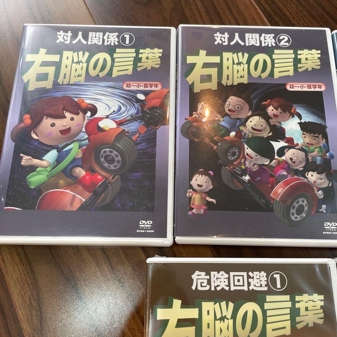 星みつる　右脳の言葉シリーズDVD6巻セット　発達教材