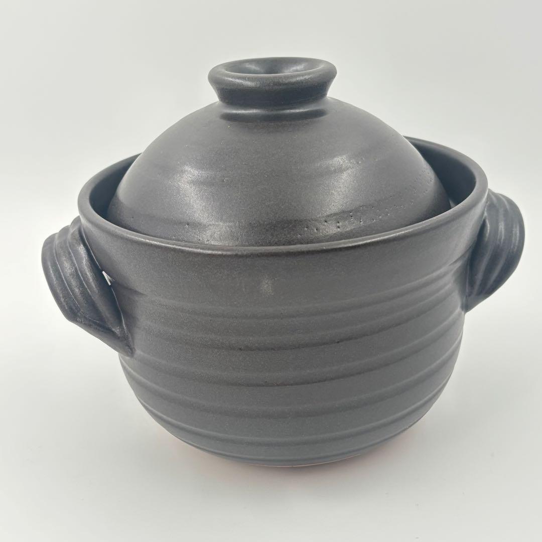 萬古焼ごはん鍋　大黒窯　華月　2合炊き　ふっくら炊飯鍋　未使用品