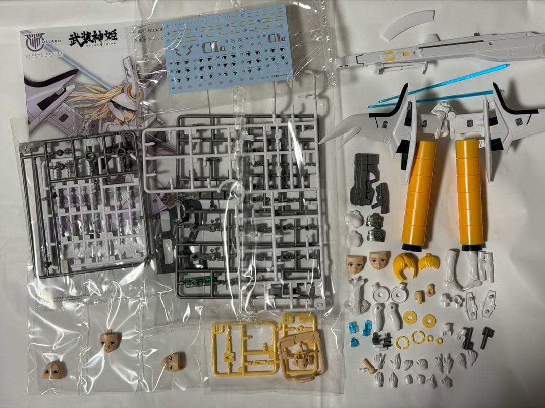 【ジャンク/パーツ注文×/黄変あり】コトブキヤガールプラモデル色々