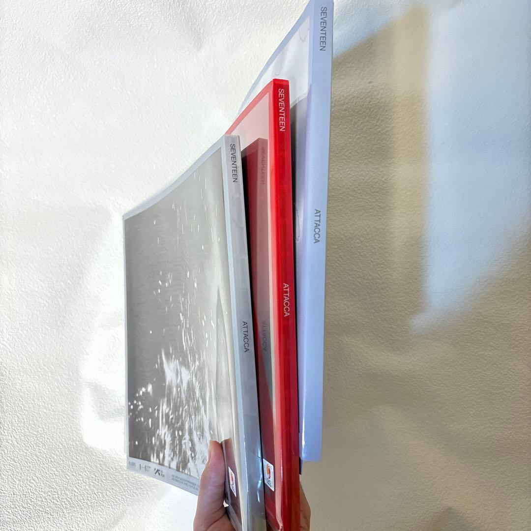 SEVENTEENアルバム【Attacca】3種類