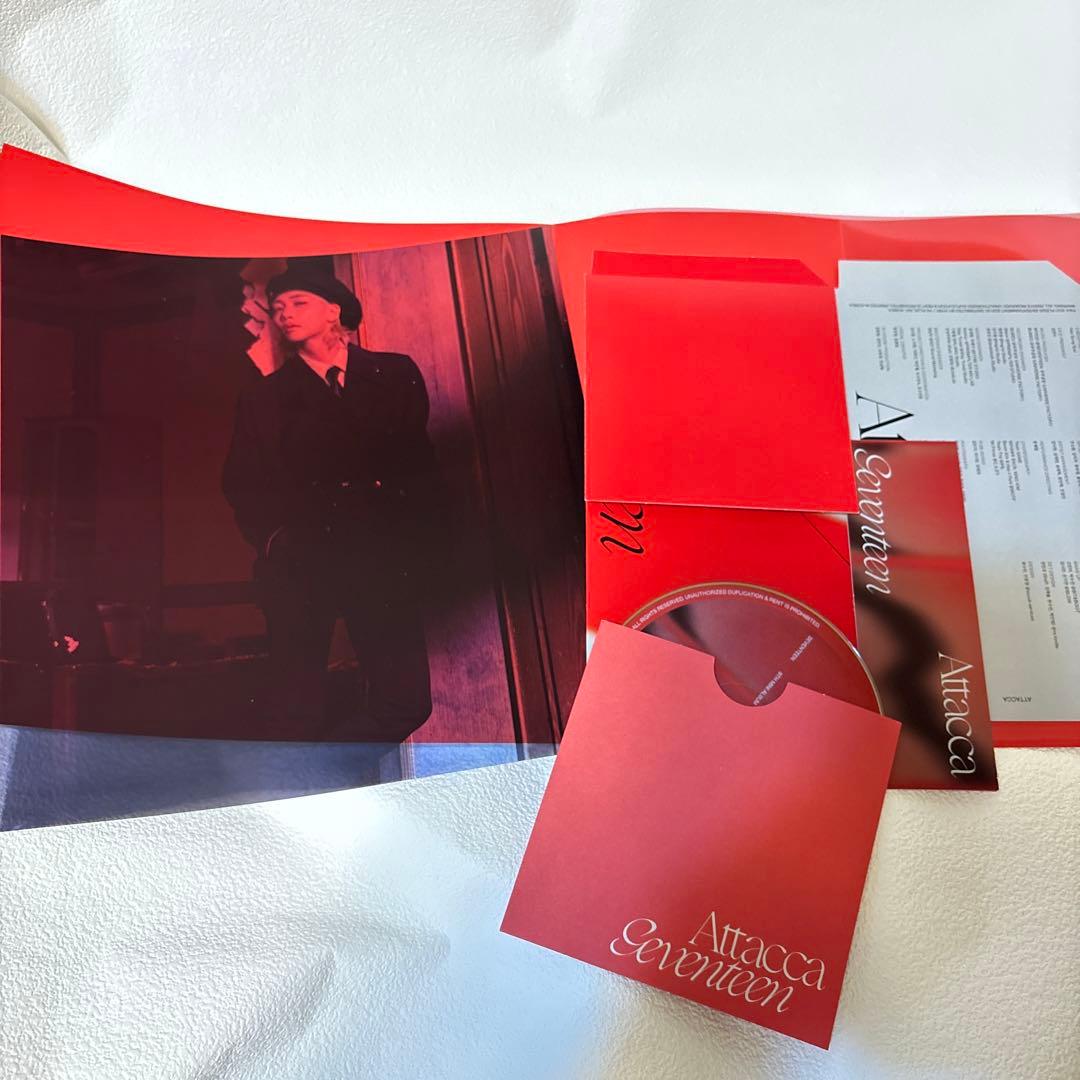 SEVENTEENアルバム【Attacca】3種類