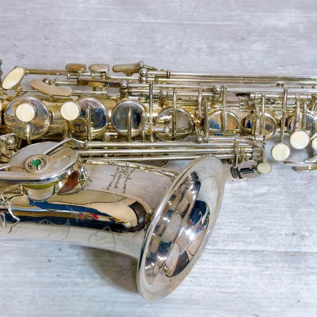 Heinrich アルトサックス シルバー 管楽器 ケース付属 彫刻