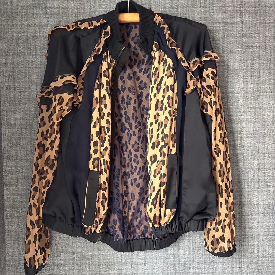 m*様 [ファイナルセール] Sacai レオパード柄 ジャケット 19-045
