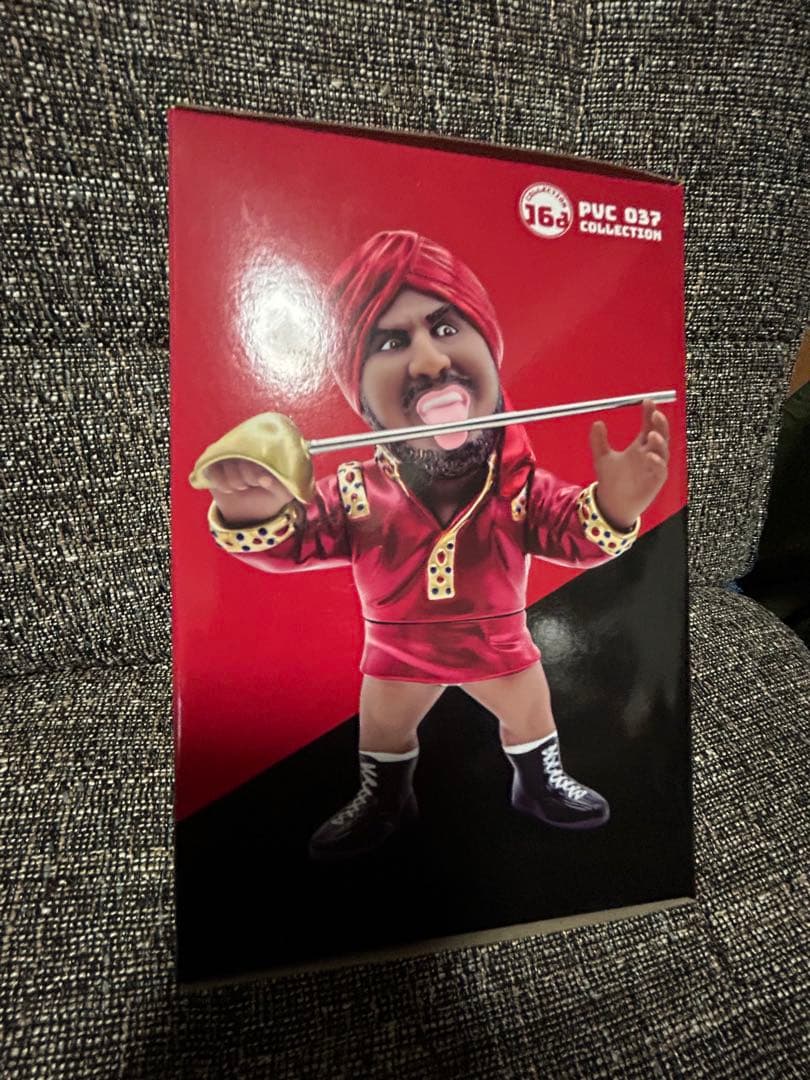 16dソフビコレクション★タイガー・ジェット・シン インドの狂虎アントニオ猪木