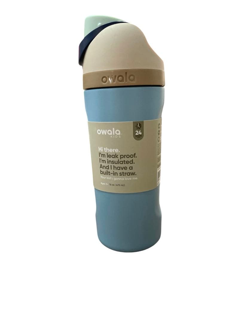 owala 水筒 16oz 475ml 新品未使用　ブルーブラウン　早い者勝ち