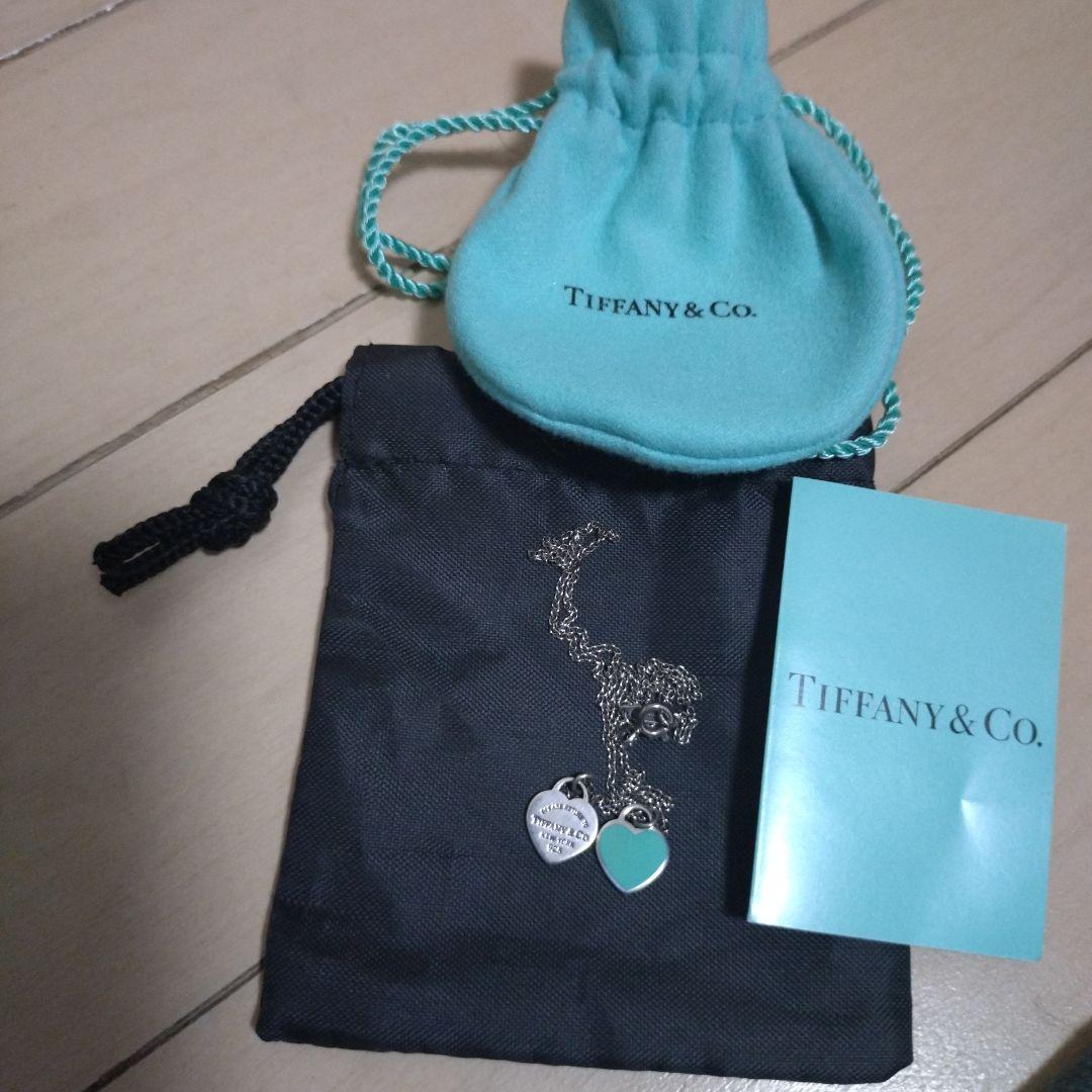 Tiffany & Co. ハート型ネックレス リターントゥダブルハート
