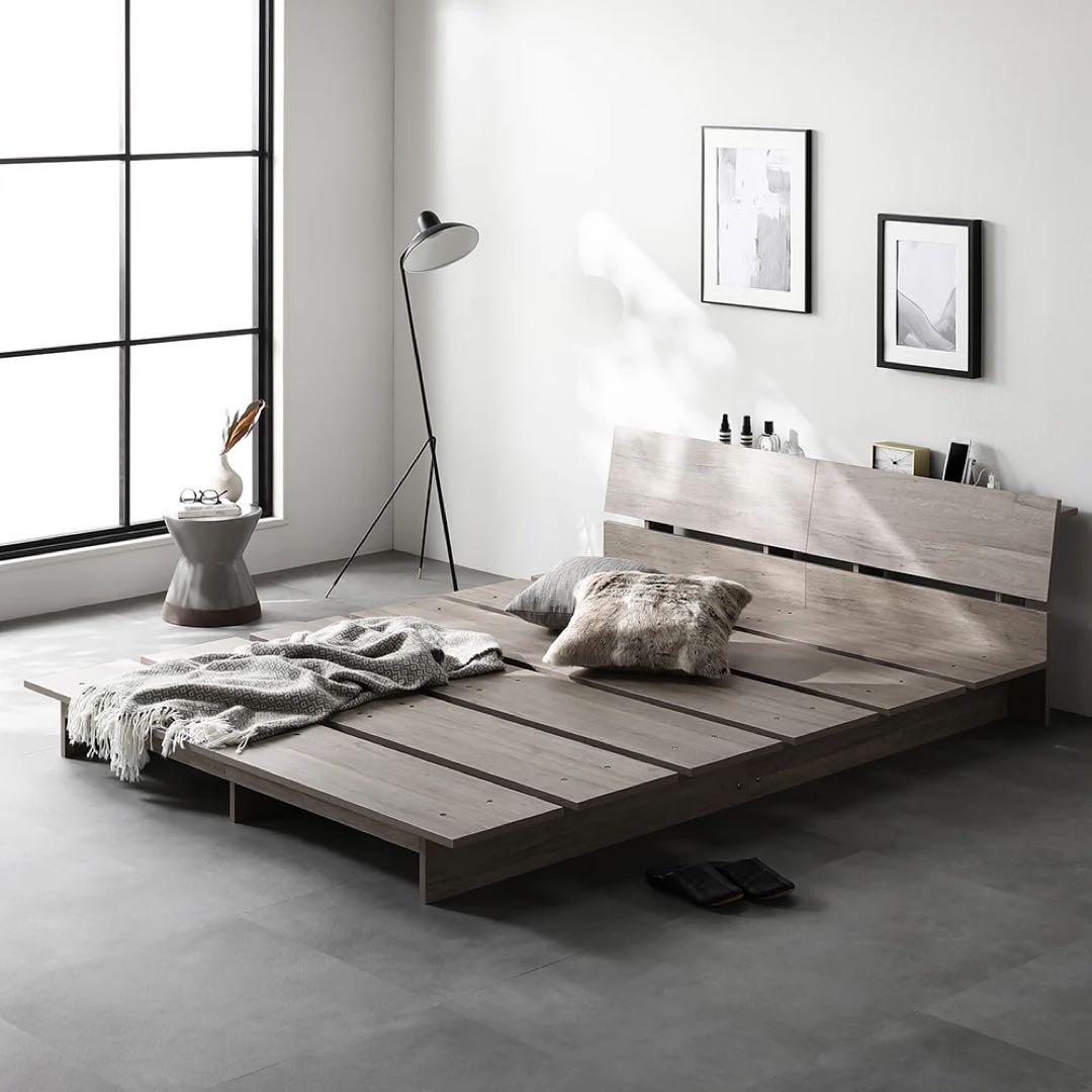 【中京大中京】RASIK クイーンサイズ ベッドフレーム②