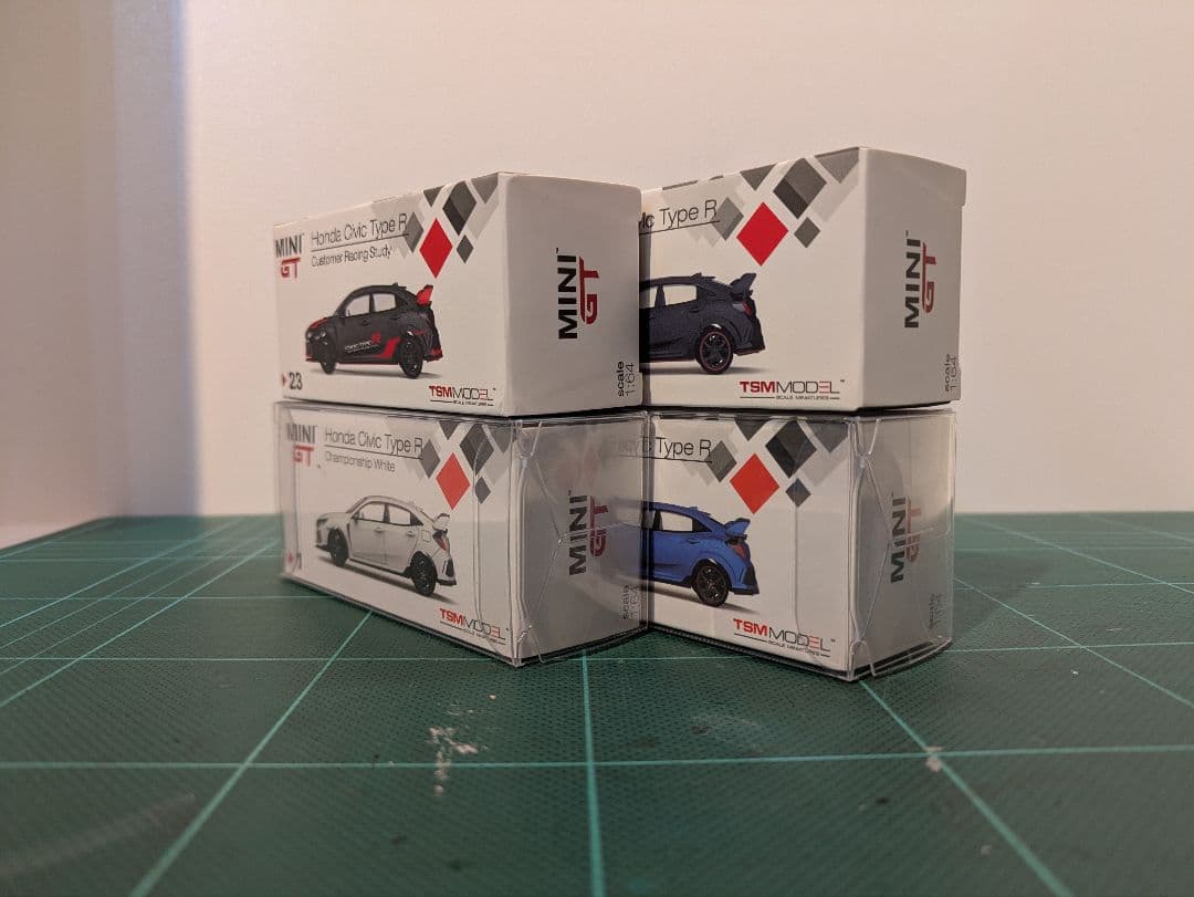 MINIGT ホンダ シビック タイプR 4台セット 1 2 15 23
