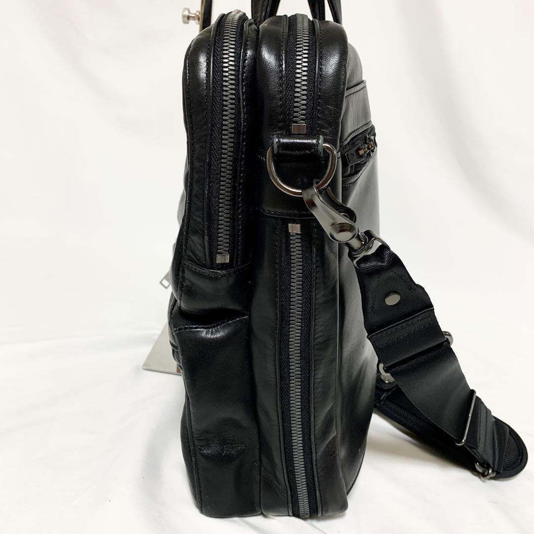 LUGGAGE LABEL 吉田カバン ビジネスバッグ ブラック エレメント