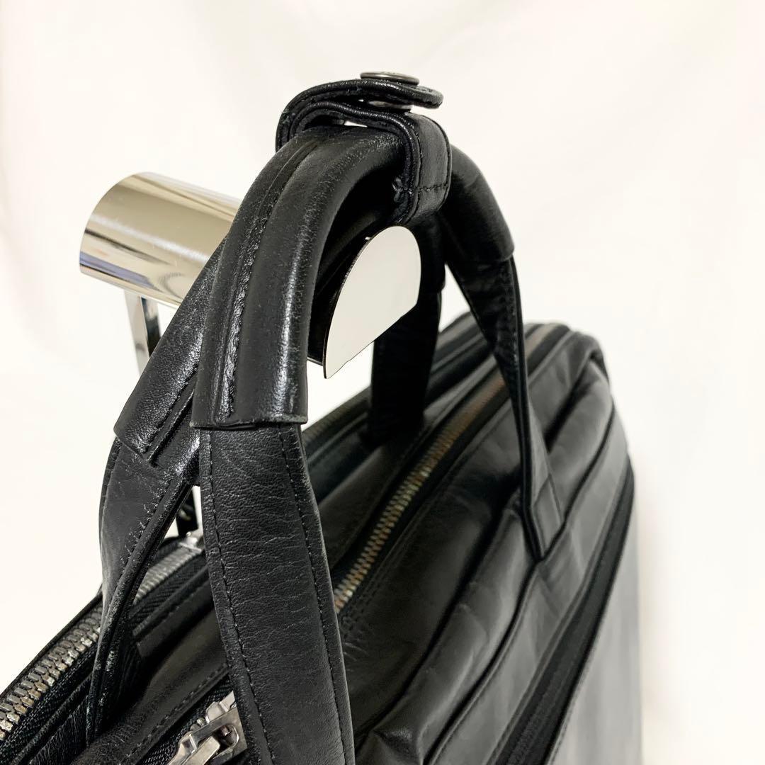 LUGGAGE LABEL 吉田カバン ビジネスバッグ ブラック エレメント