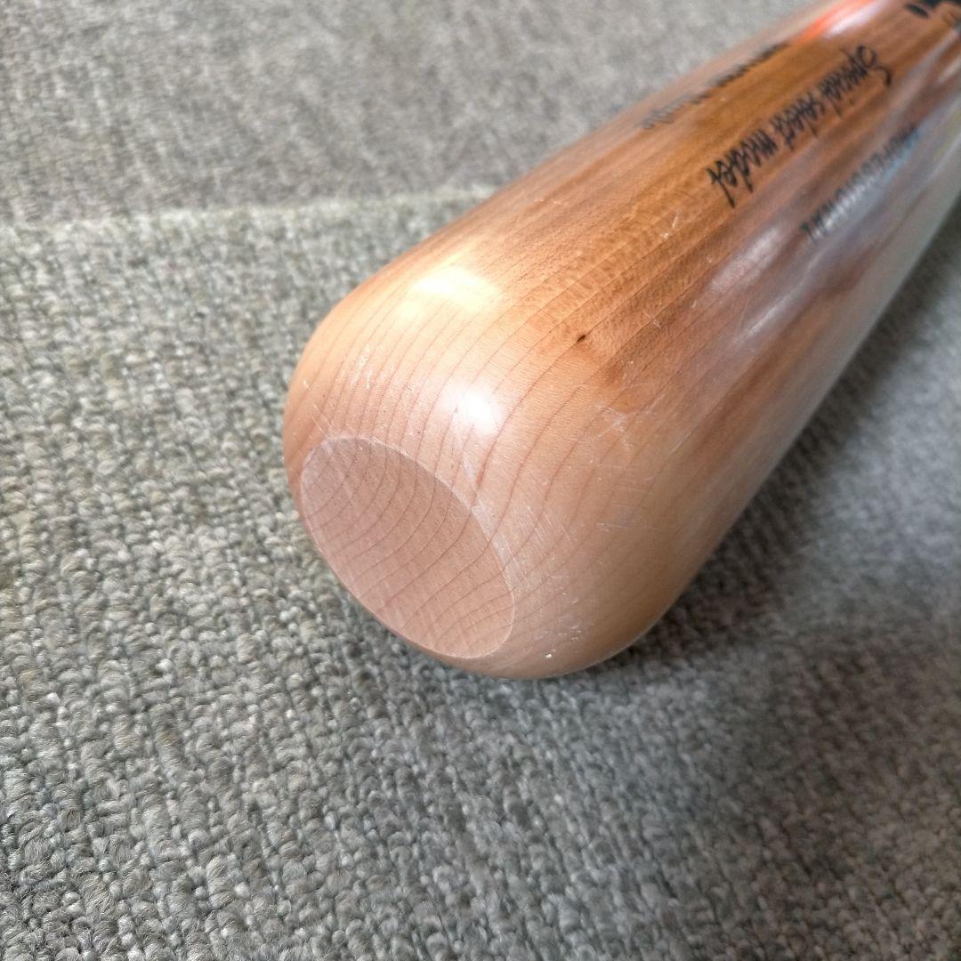 【極美品】ZETT ゼット 硬式木製バット 84cm 880g 焼加工