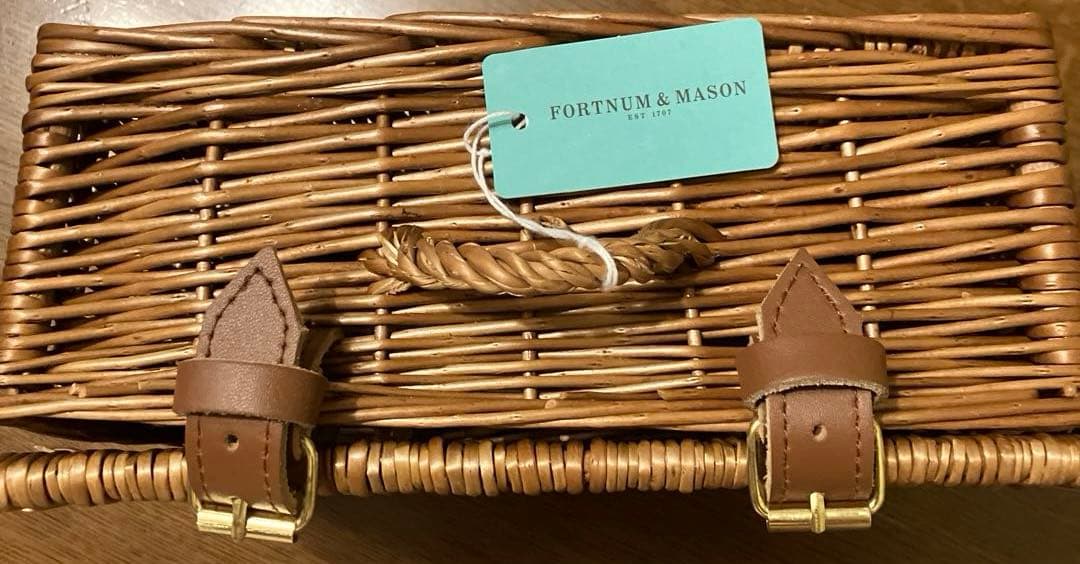 FORTNUM&MASON♡フォートナム&メイソン♡新品ハンパー バスケット 籠