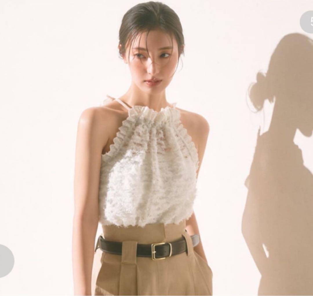 SNIDEL スナイデル ホルターカットプルオーバー♥️新作新品⭐️