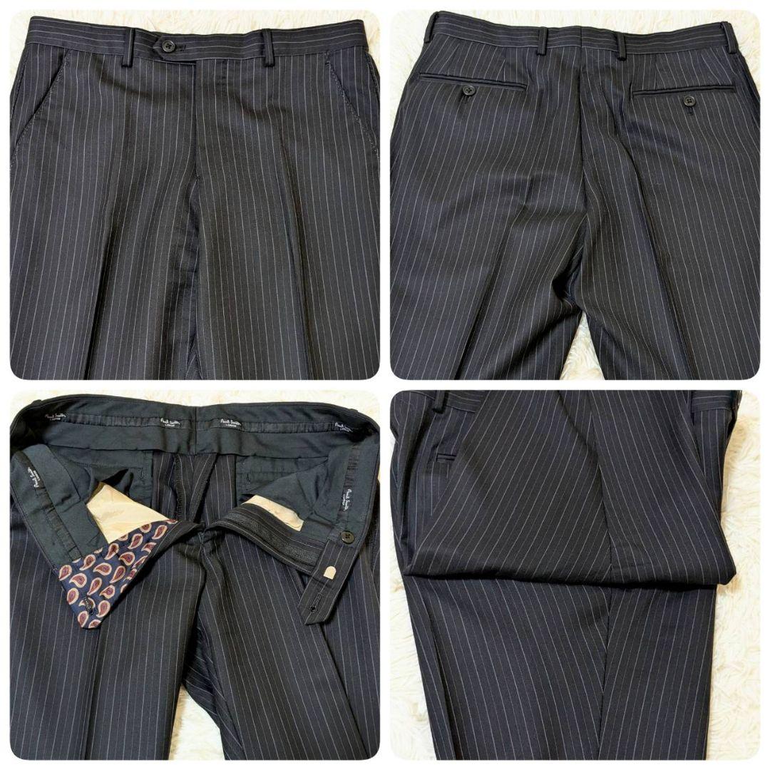 ポールスミス ゼニア スリーピース ペイズリー ストライプ M