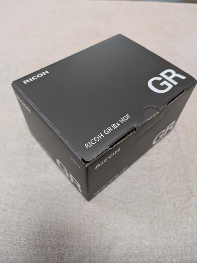 【新品未使用】RICOH GRⅢx HDF 3年保証