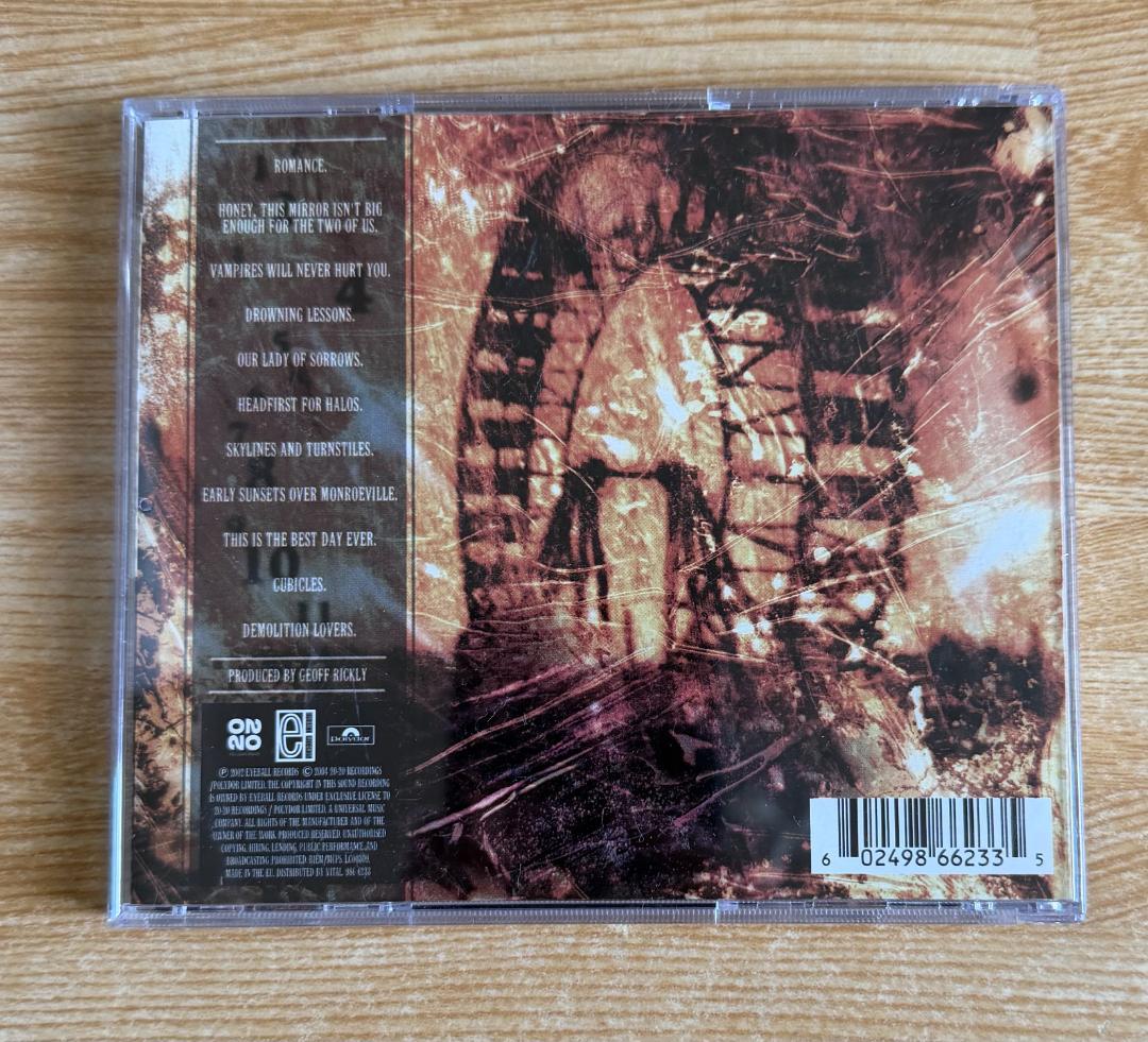 マイケミカルロマンス 1st アルバム 輸入盤CD