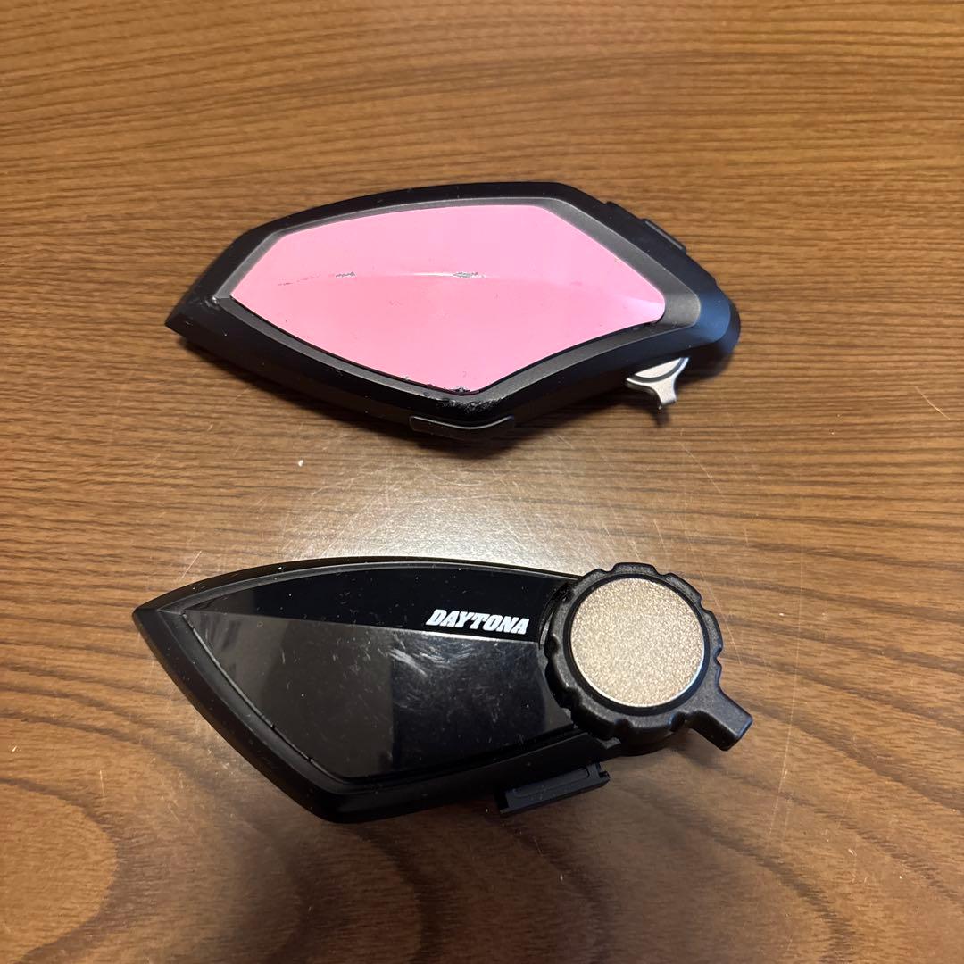 バイク　インカム　DAYTONA　DT-01とDT-E1