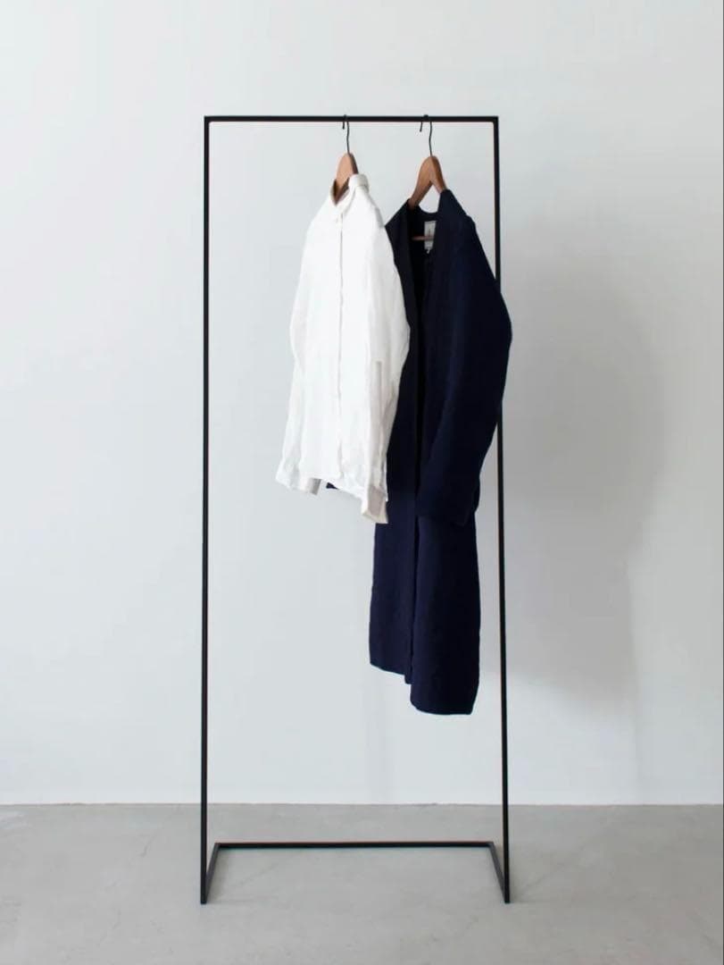 Kanademono カナデモノ ミニマルアート アイアンハンガーラック