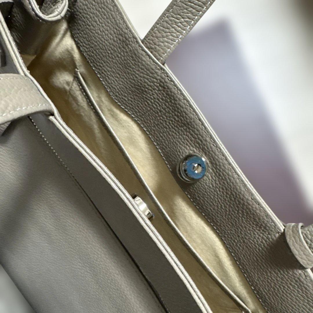 【新品　未使用】傳濱野　Mietia Ella A4トートバッグ　グレージュ