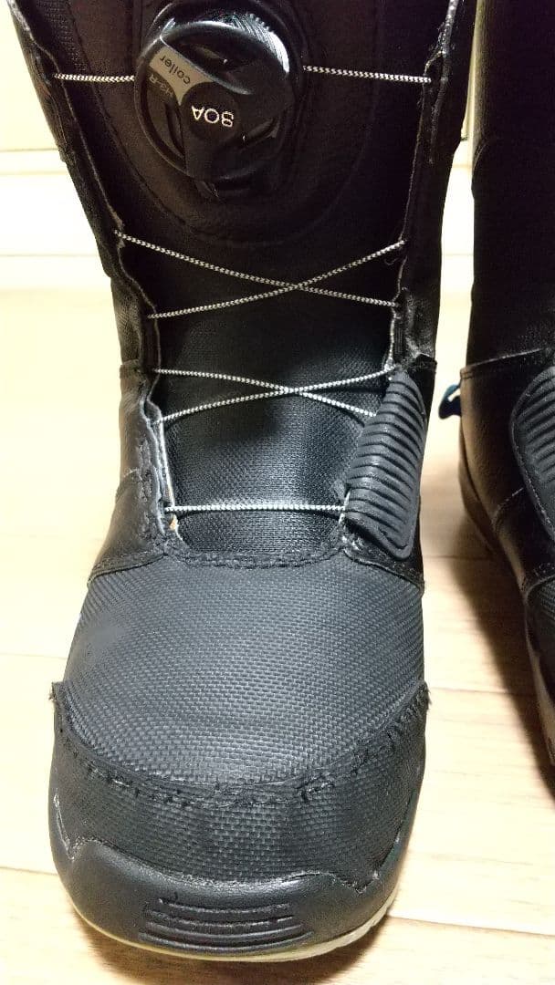 BURTON スノーボードブーツ BOAシステム ブラック　24.5センチ