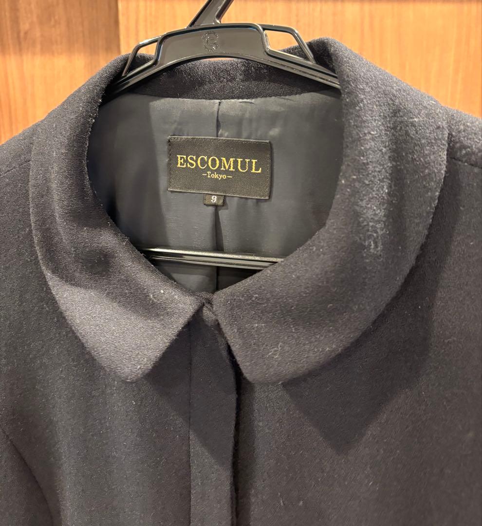 エスコミュール　メアリーココ　お受験スーツ　尾州ウール100% 濃紺9号