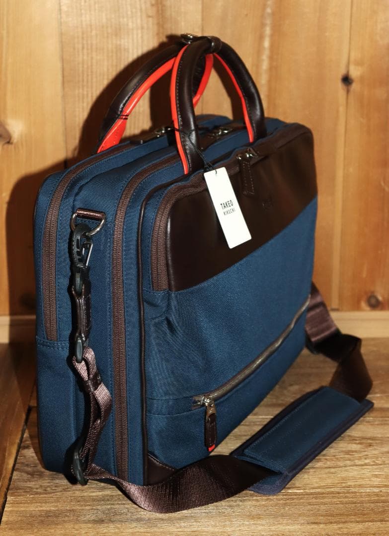 新品 タケオキクチ トリッパー ビジネスバッグ A4 ダブルルーム Ⓗ