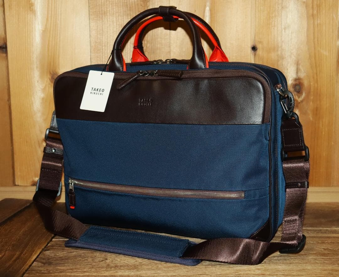新品 タケオキクチ トリッパー ビジネスバッグ A4 ダブルルーム Ⓗ