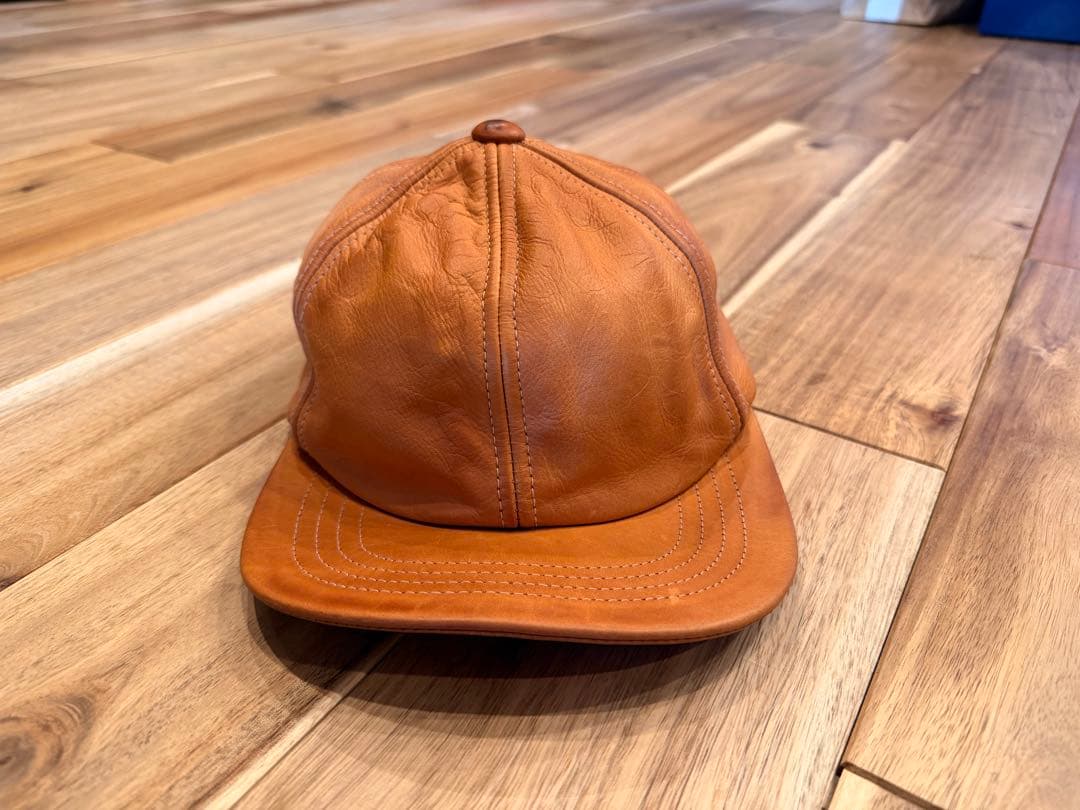 r*h様 天神ワークス Tenjin Works レザートラッカーキャップ 茶