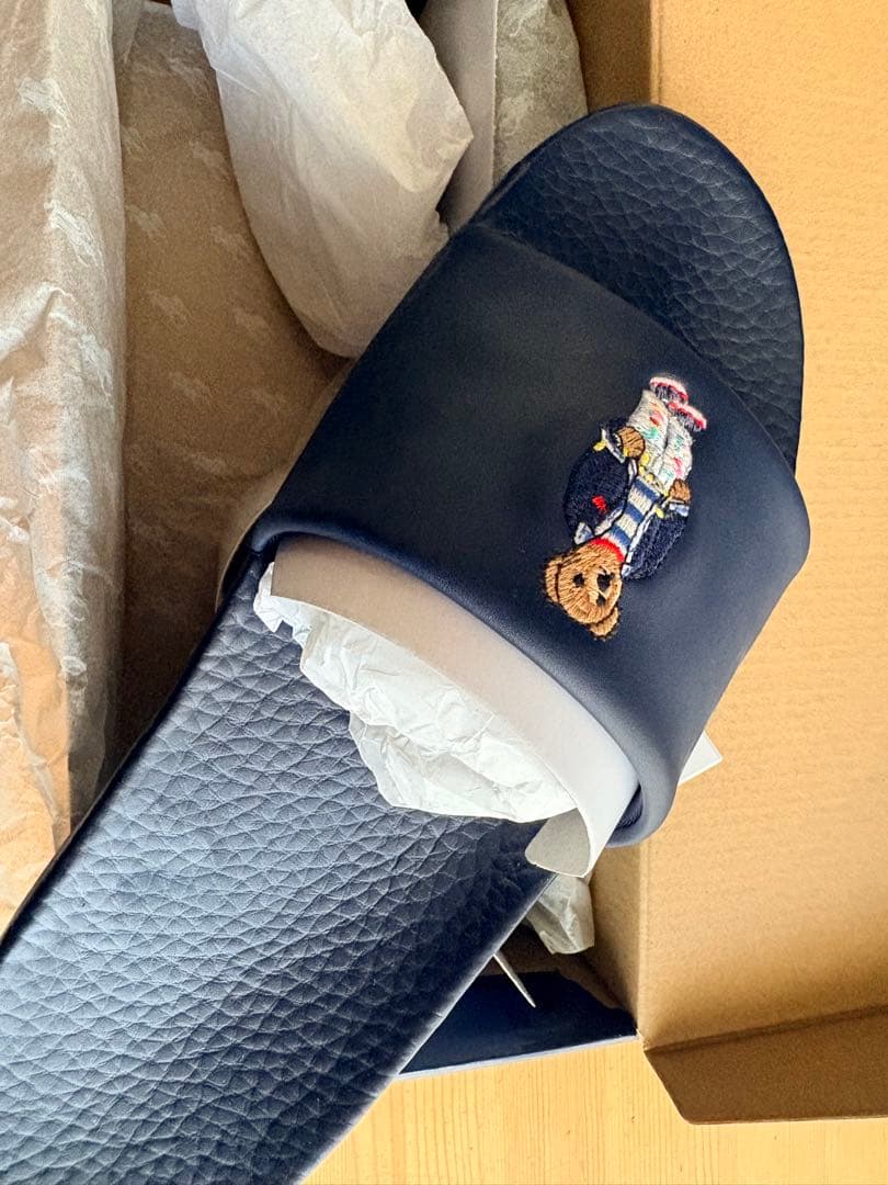 ●新品未使用●ラルフローレンポロベアシャワーサンダル