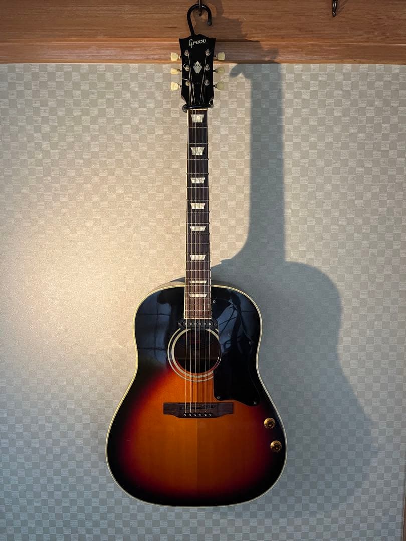 【Greco J-600E 1989年ビンテージ160E 】エレアコ&新品ケース