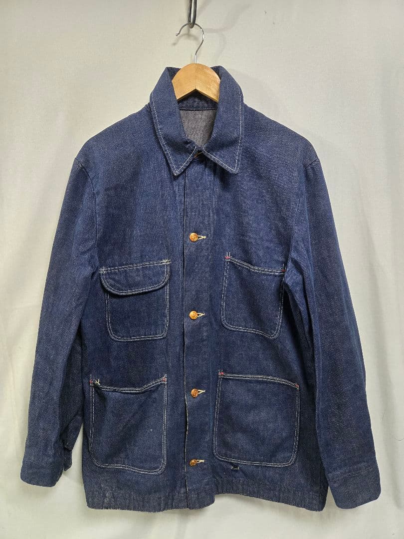 70s BLUE BELL Wrangler デニムカバーオール 38