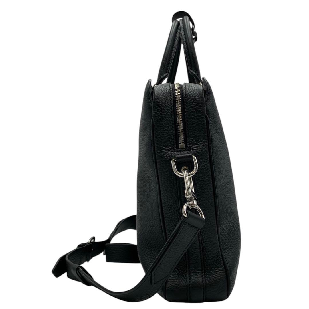 【未使用に近い】ルイヴィトン アルマンド ブリーフケースMM トリヨン ブラック