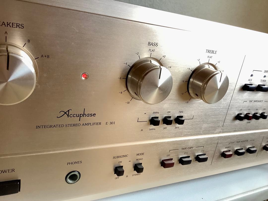 androidAccuphase E-301 プリメインアンプ /良品 /